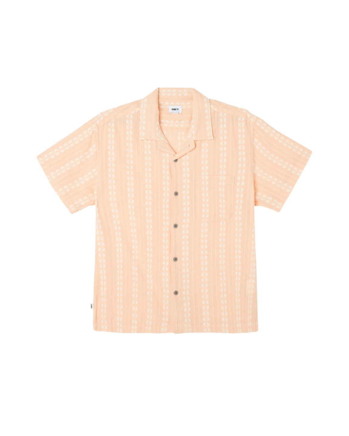 Harmony Woven Shirt - Peach Parfait