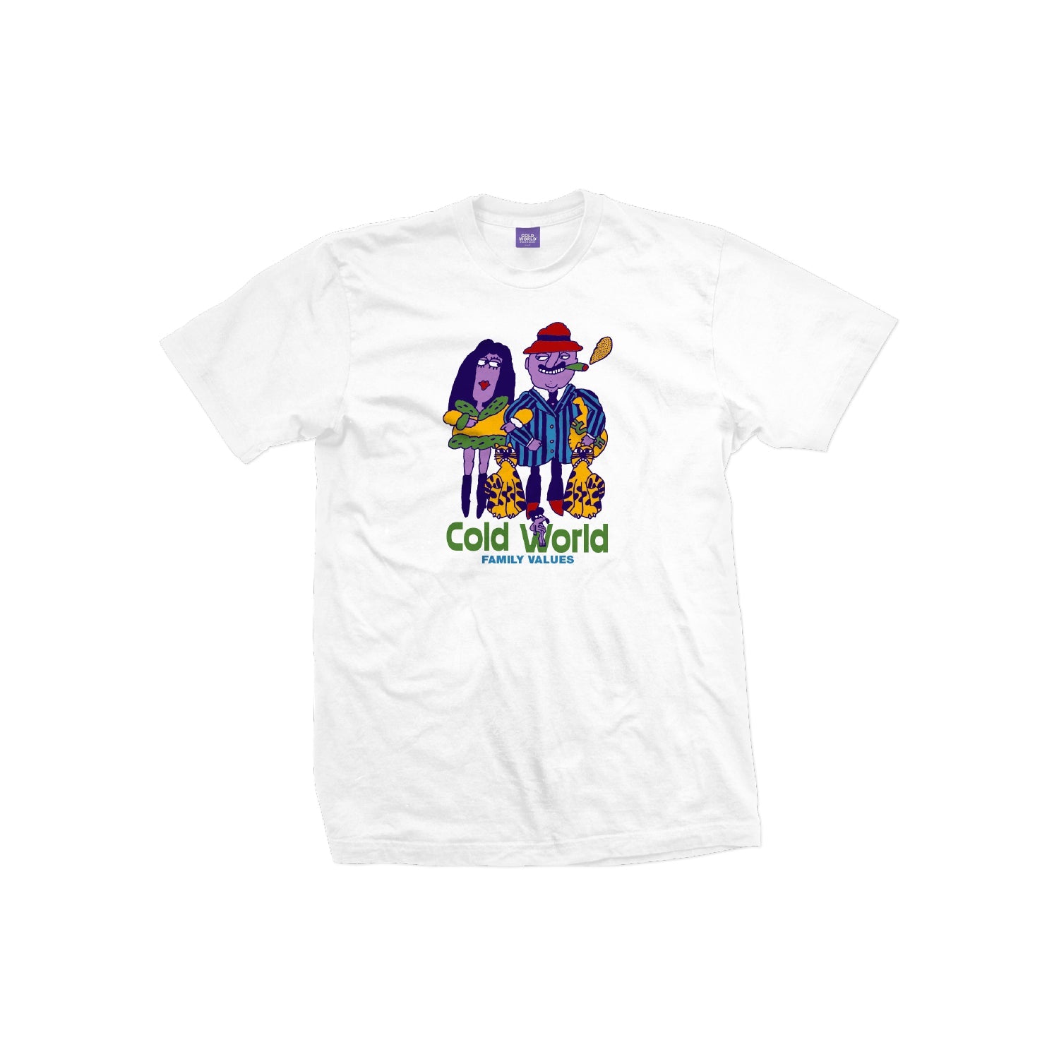 Family Values Tee - White