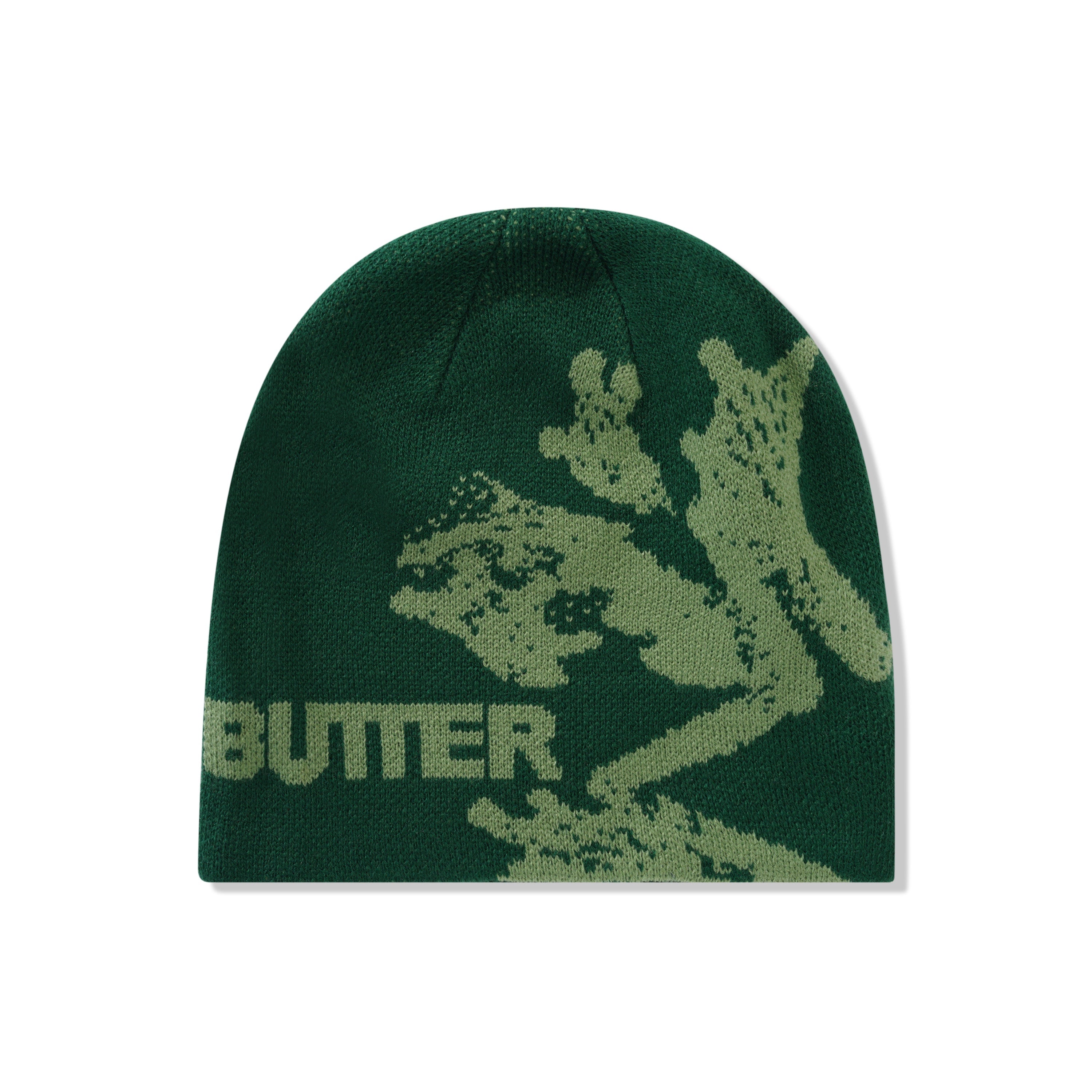 Amphibian Skull Beanie - Forest