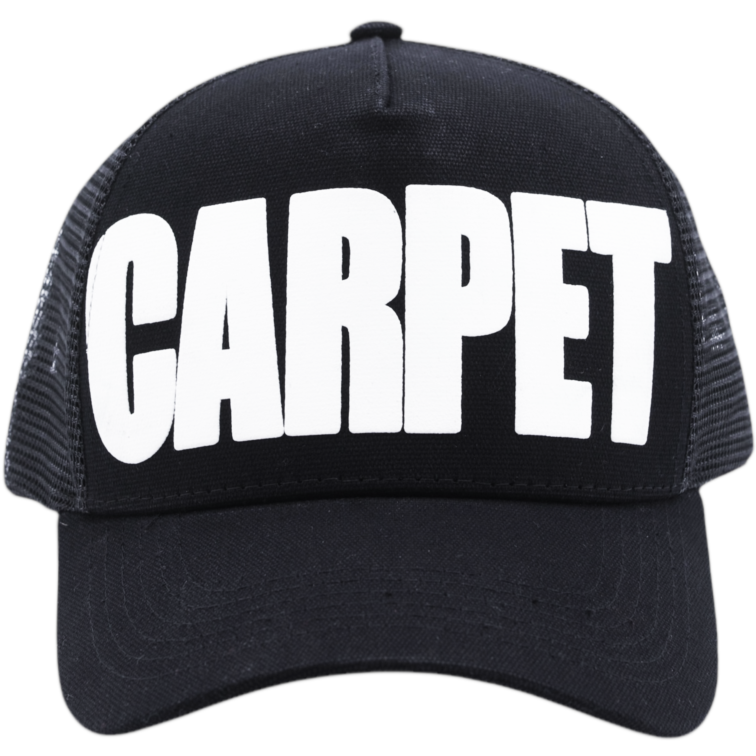 Carpet Trucker Hat - Black