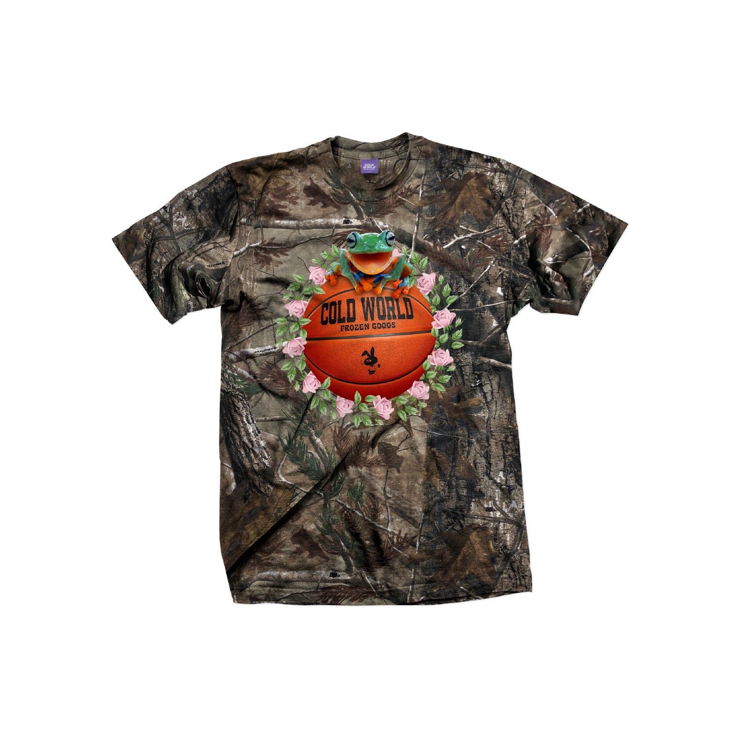 Natural Baller Tee - Real Tree Camo