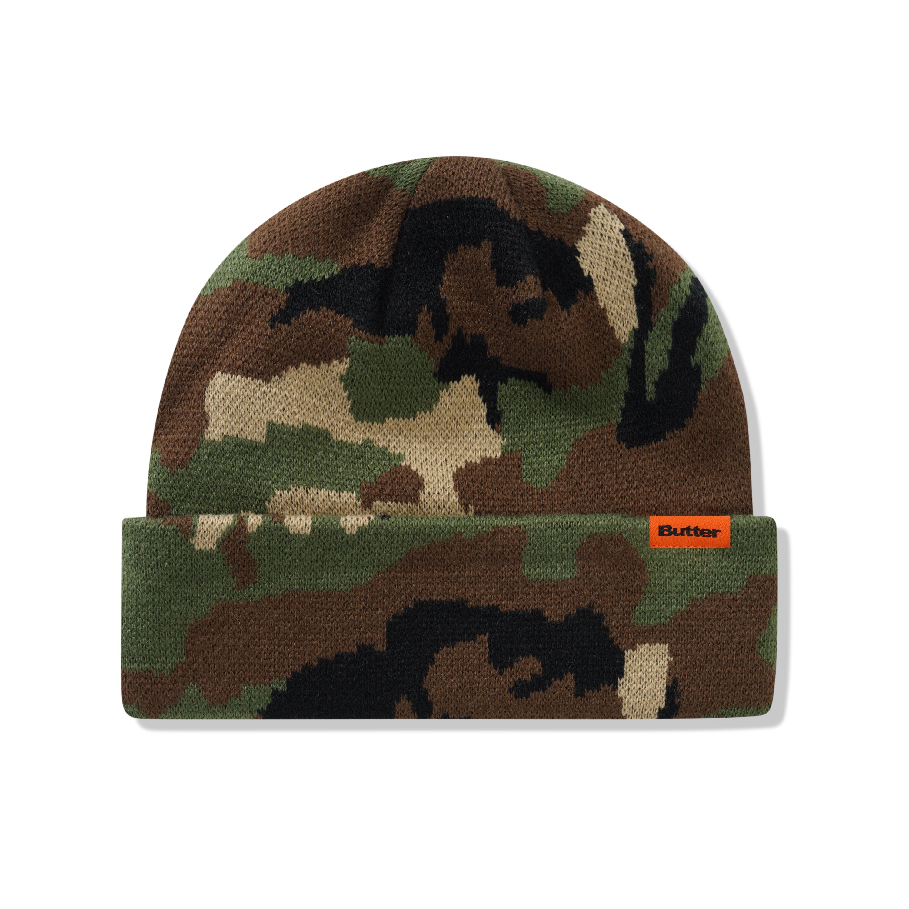 Cuff Beanie - Woodland Camo