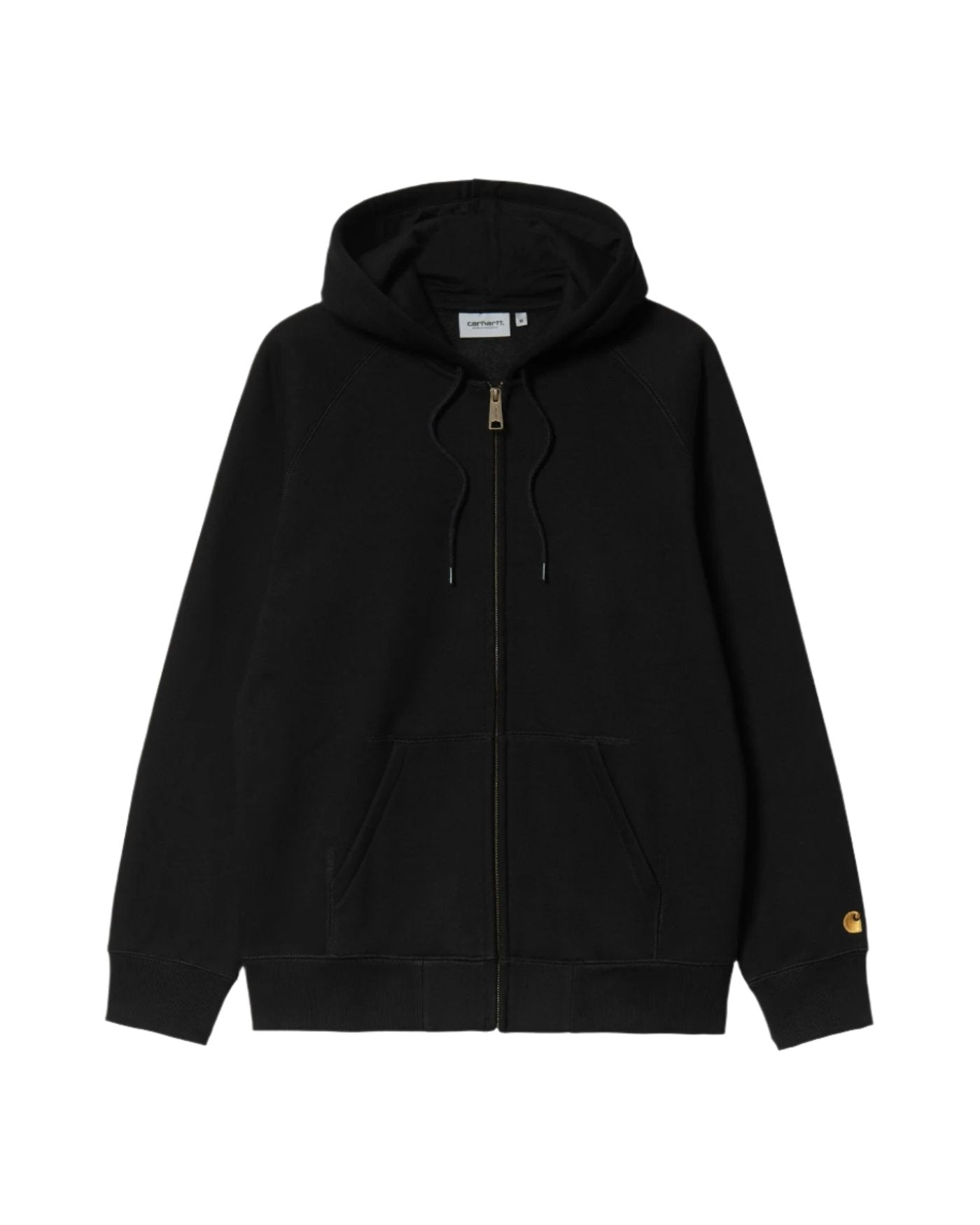 Heavy Chase Zip Hoodie - Black