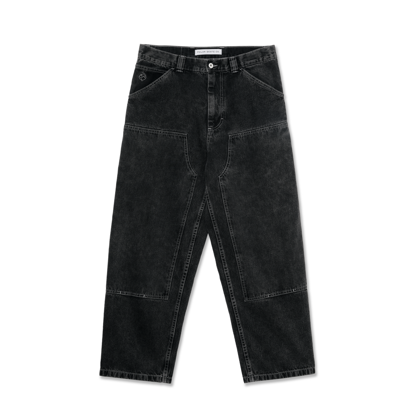 Big Boy Work Pant - Silver Black