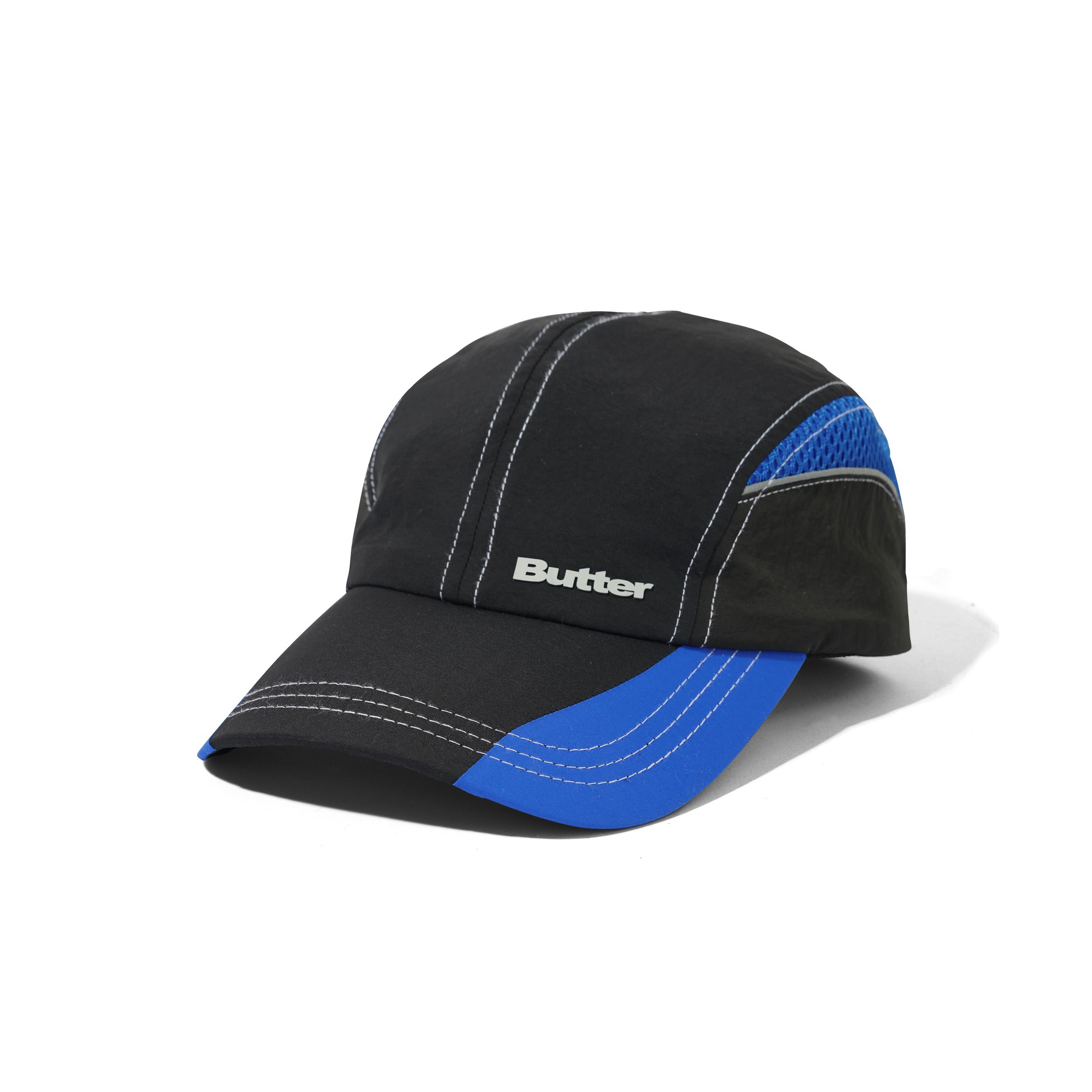 Race 4 Panel Cap - Black