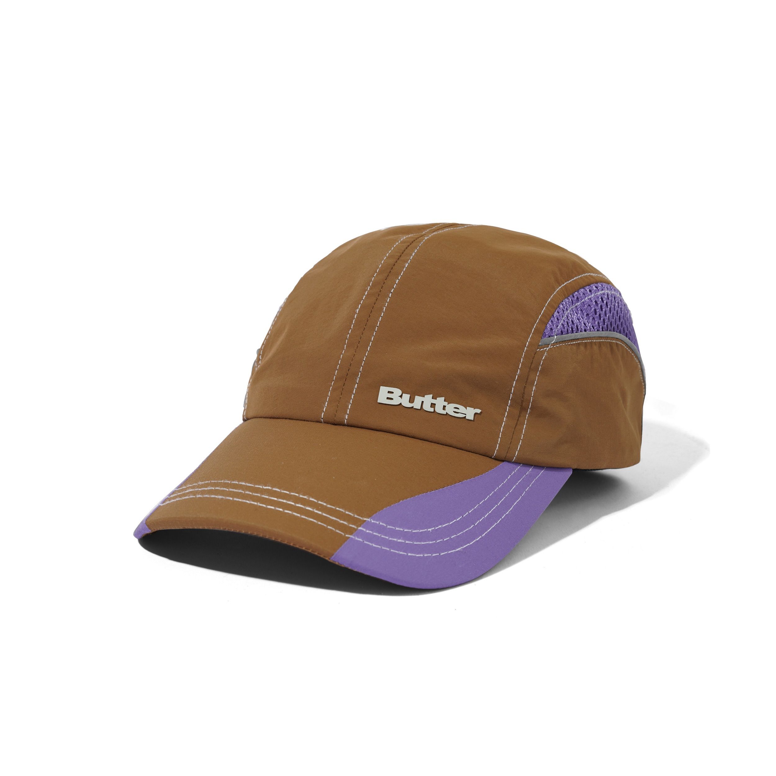 Race 4 Panel Cap - Brown