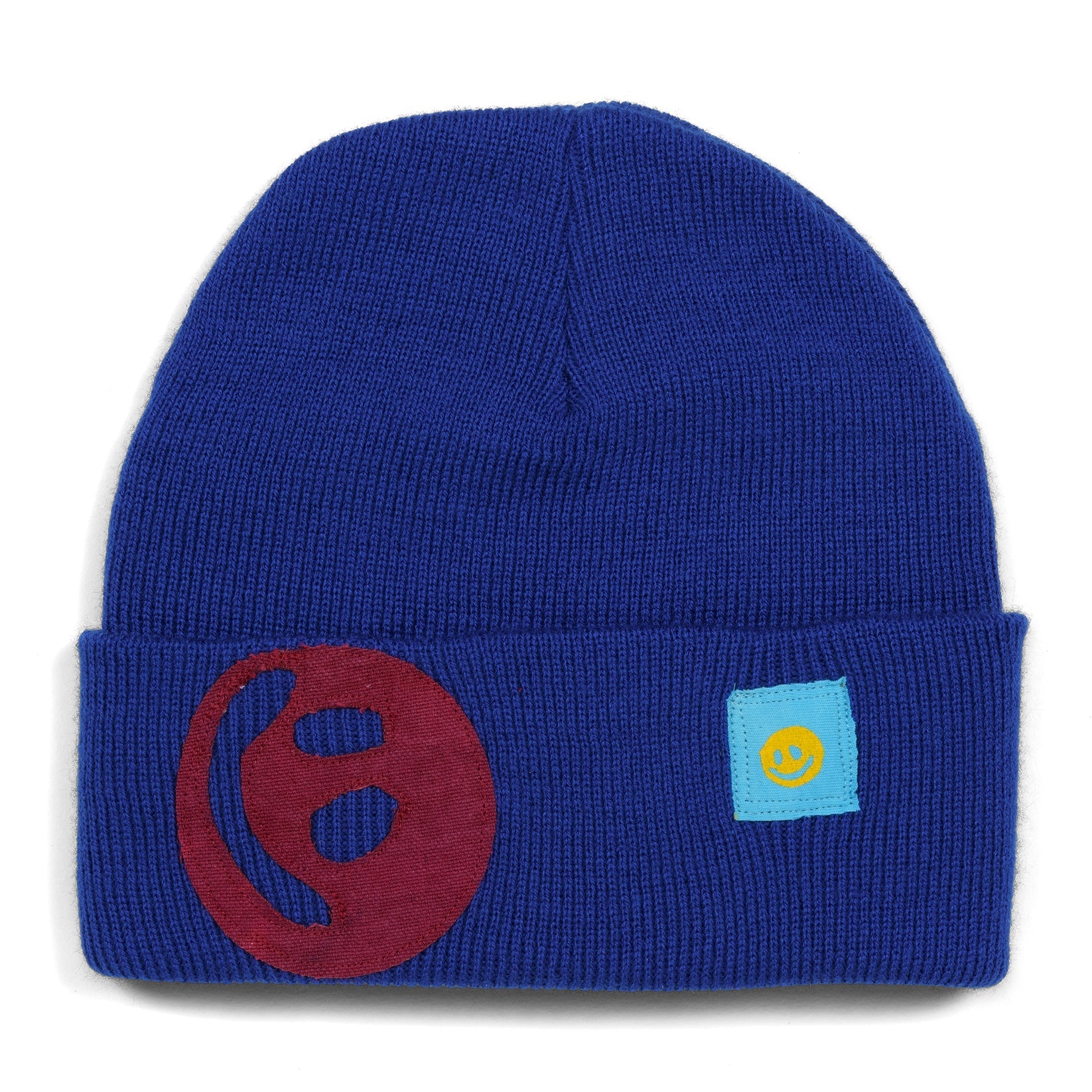 Smiley Beanie V2 - Blue