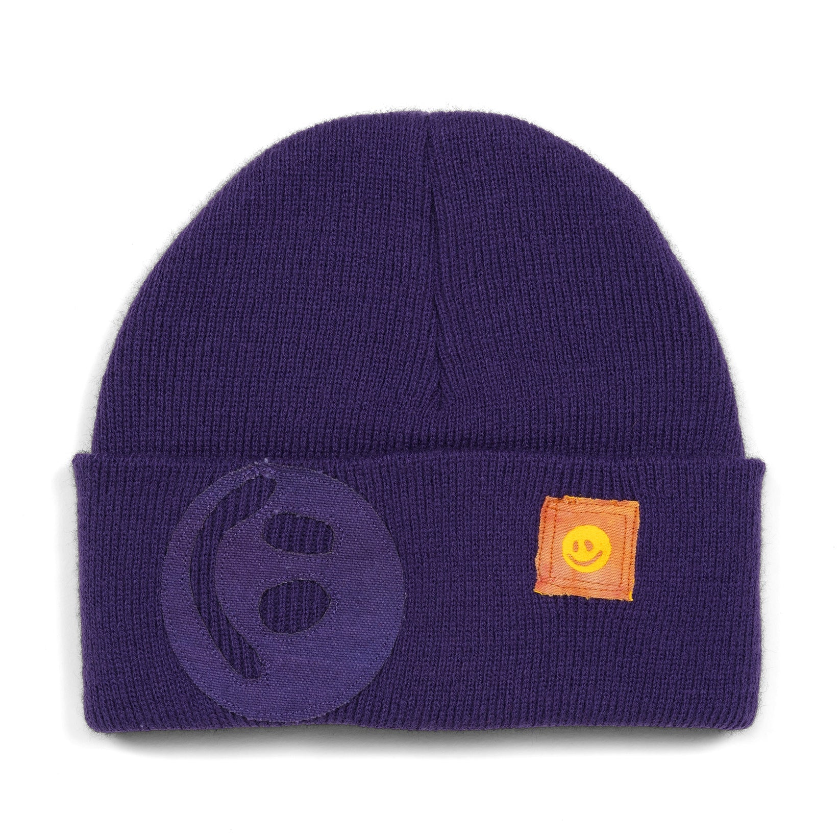 Smiley Beanie V2 - Purple