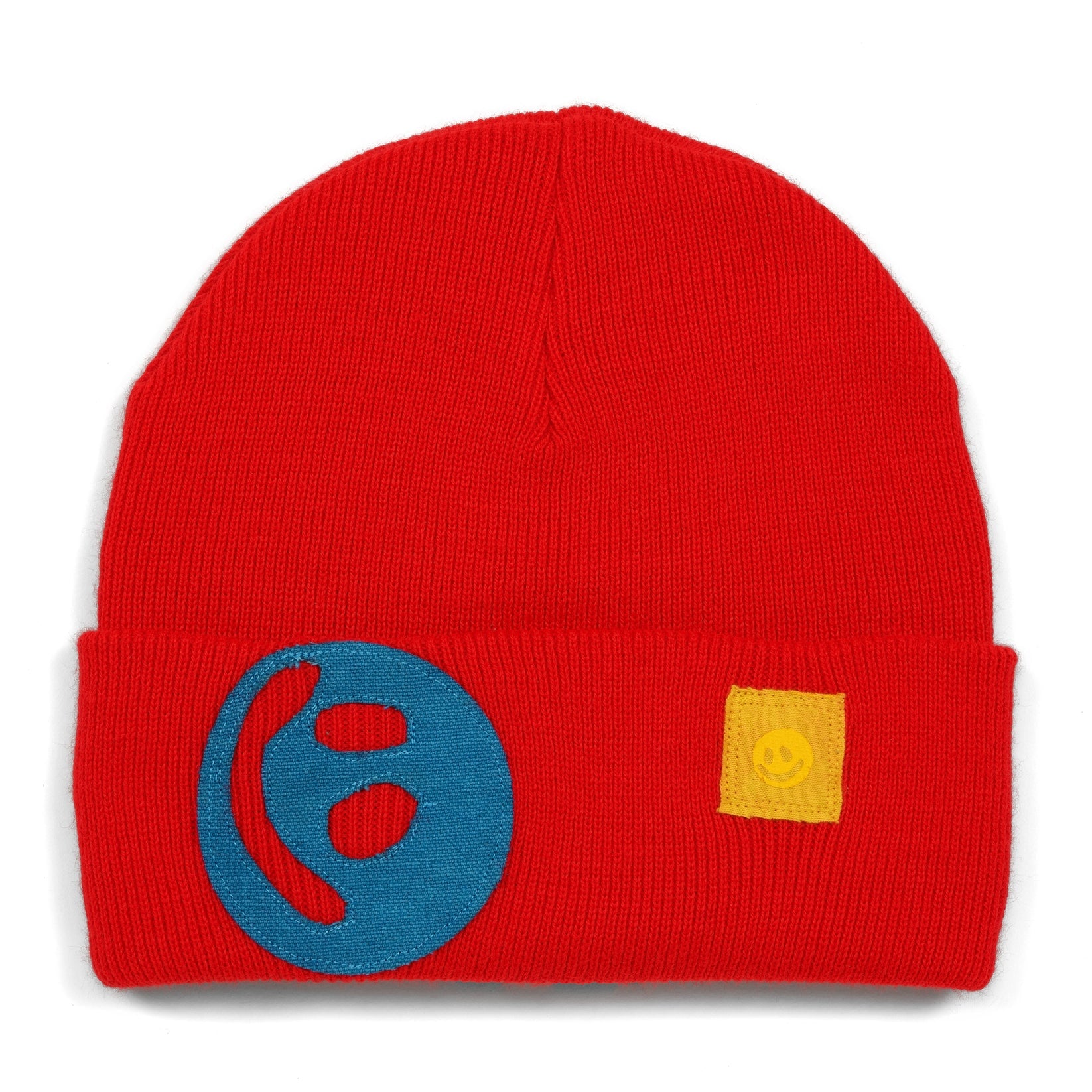 Smiley Beanie V2 - Red