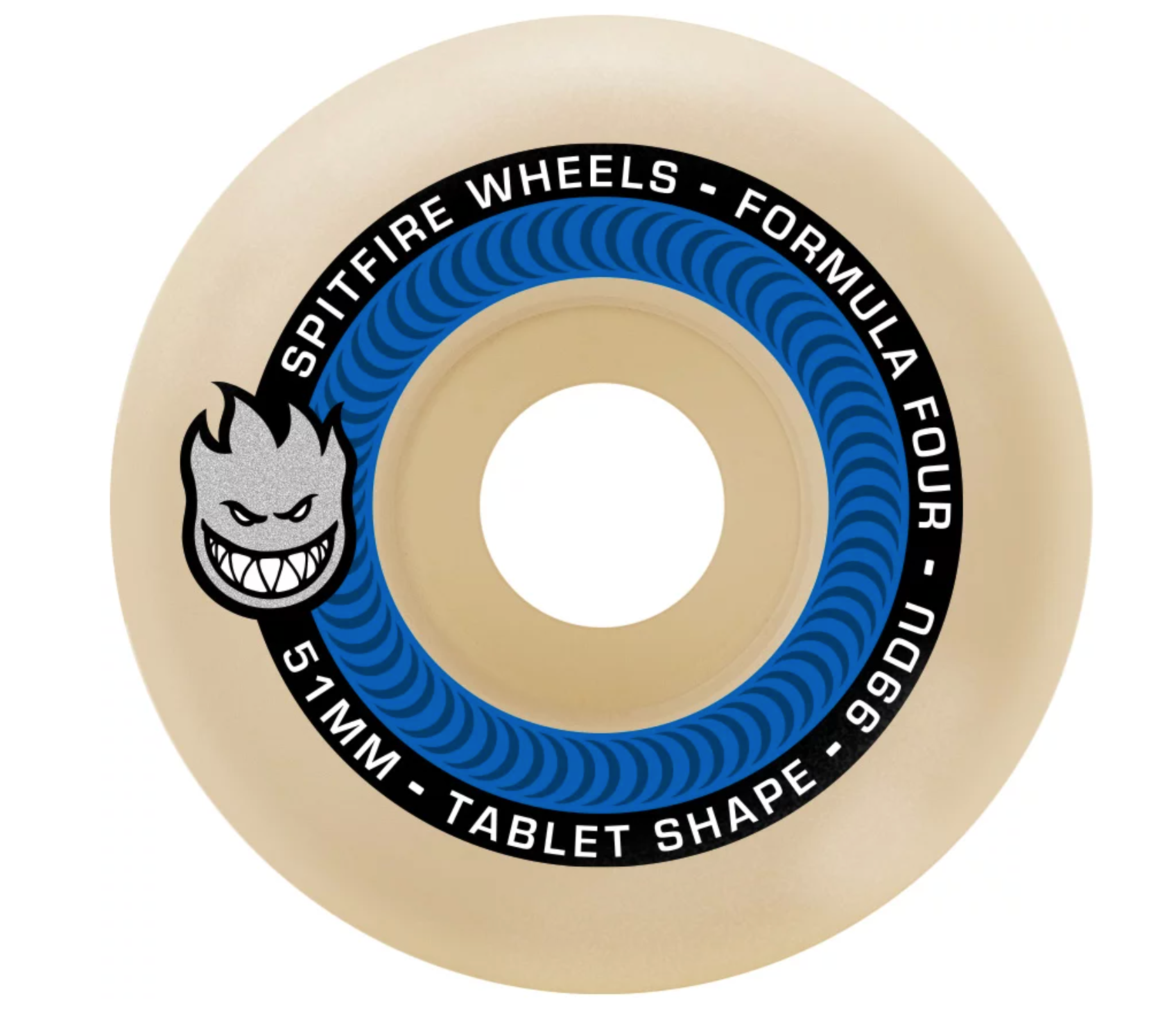 F4 99D Tablets Wheels Blue - 52mm